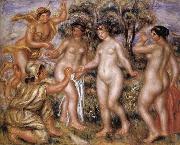 Pierre Renoir The judgment of Paris France oil painting artist